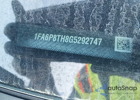 2016 Ford Mustang Ecoboost from USA, damaged, VIN 1FA6P8TH8G5292747